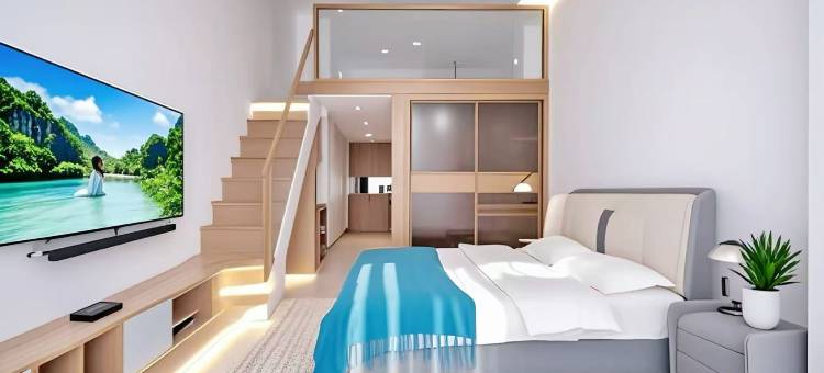 云栖海阁LOFT海景美宿(威海韩乐坊高铁站店)图片