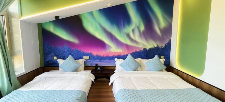清山居·雪人木屋图片