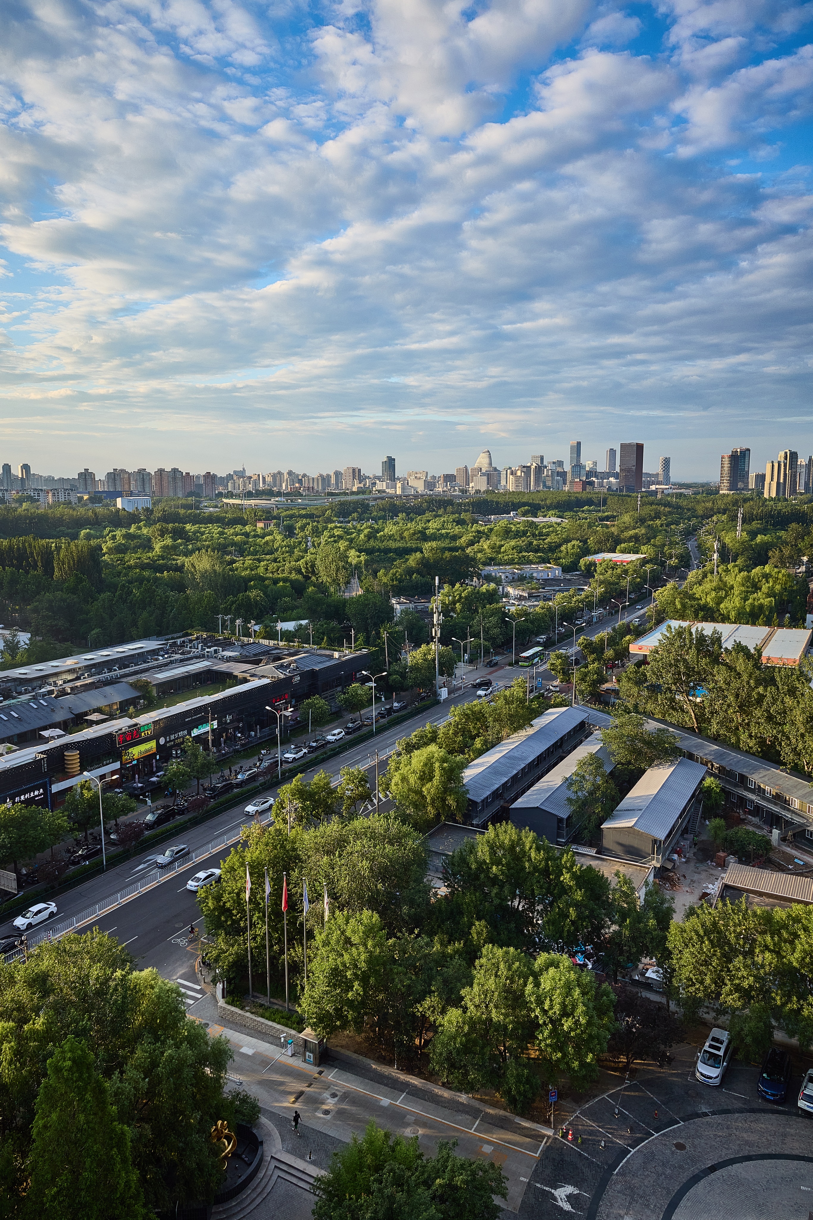 Beijing Marriott Hotel NortheastOver view