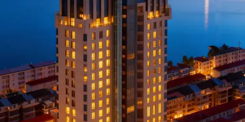 煙台百納瑞汀酒店(煙台站第一海水浴場店)