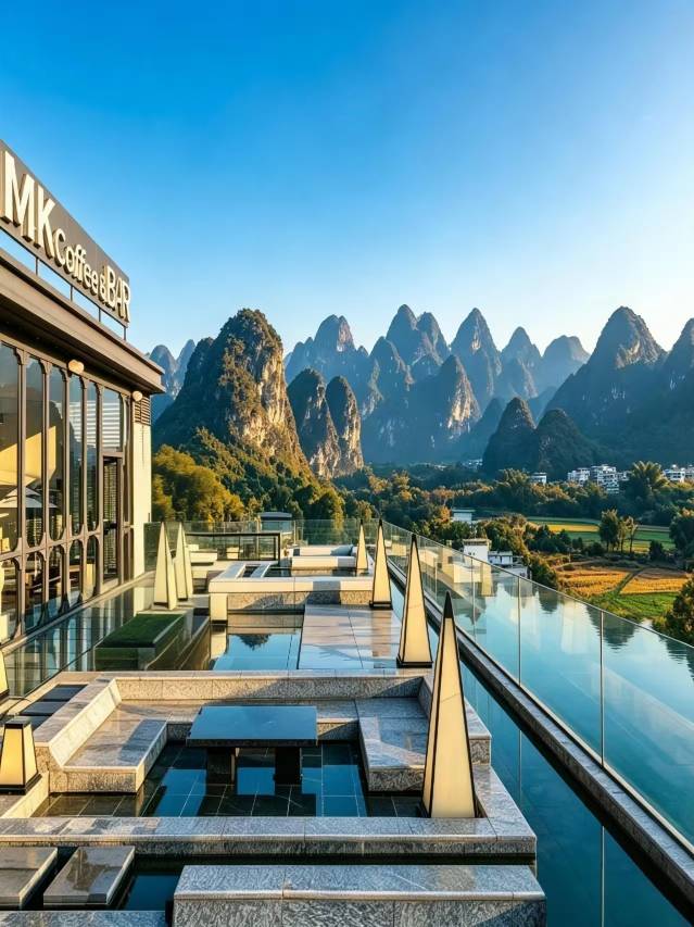 梦园·RESOR360°山水|星空泳池|温泉景观酒店(十里画廊遇龙河店)图片