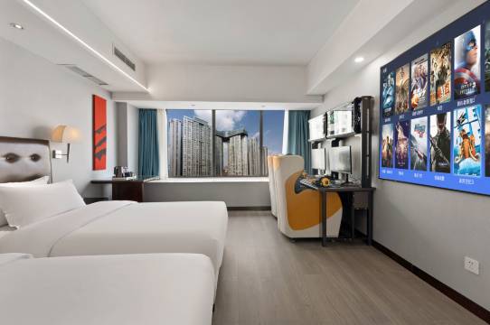 IGenie爱精灵·万兆电竞酒店(成都科华中路四川大学店)