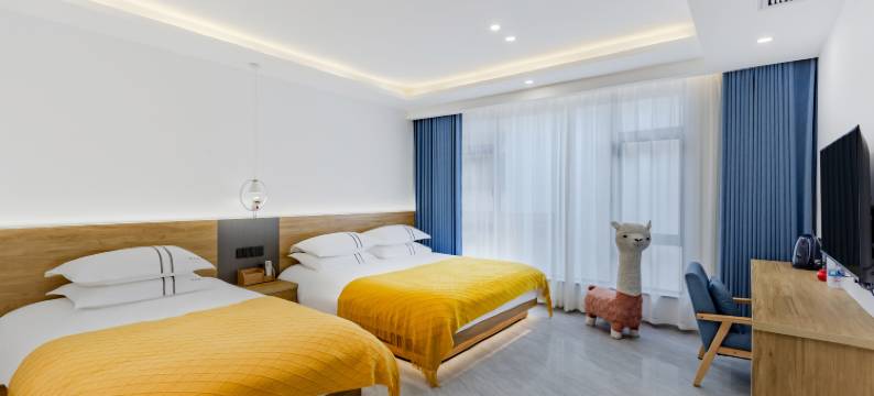 宏村青瓦蓝筑客栈图片