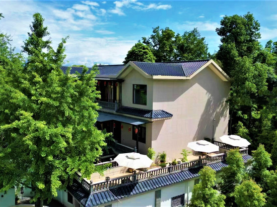 喜屋·国风美倦设计师温泉独栋别墅(都江堰中华大熊猫苑店)