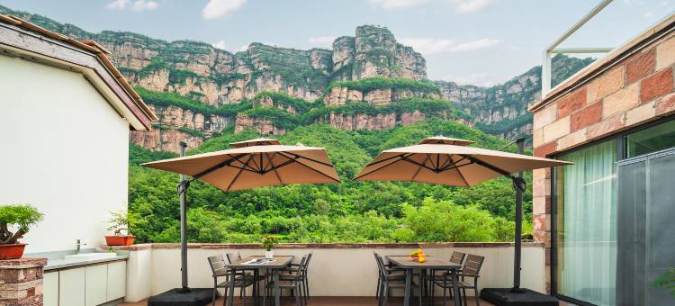 叁笙·云陌Couryard·设计师山景民宿(石板岩太行大峡谷店)图片