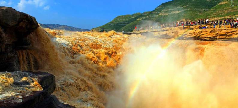壶口瀑布静水河居民宿图片