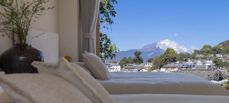 Nell和风庭· 一川风月丨观雪山古城全景酒店(丽江古城大水车店)图片