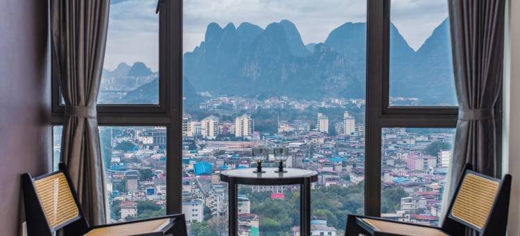 聚点•高空全景｜CityWindow·Beautiful设计酒店(桂林站万象城店)图片