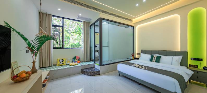 西双版纳景洪沐曦·星畔度假酒店(告庄西双景星光夜市店)图片