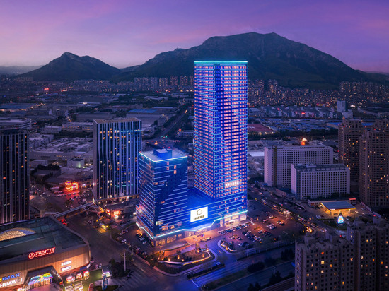 大连开发区万达广场桔子水晶酒店