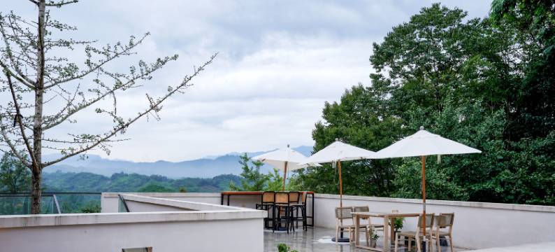 邛崃半山石院民宿图片