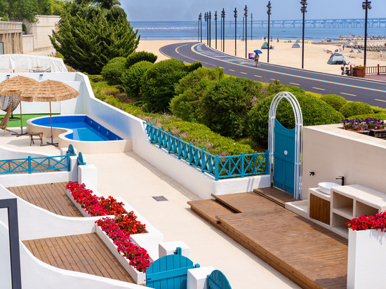 栖在蓝岸·地中海浪漫风情海景度假美宿(星海广场店)