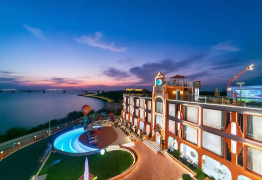 Pingtan Moon Bay Scenic Resort Hotel over view