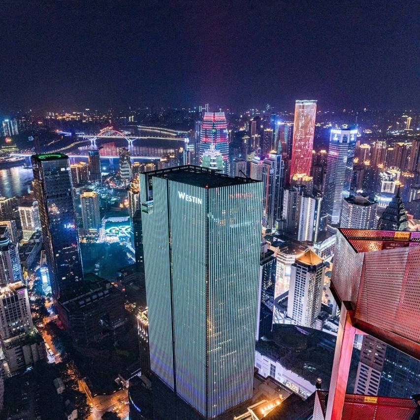 重庆解放碑威斯汀酒店图片