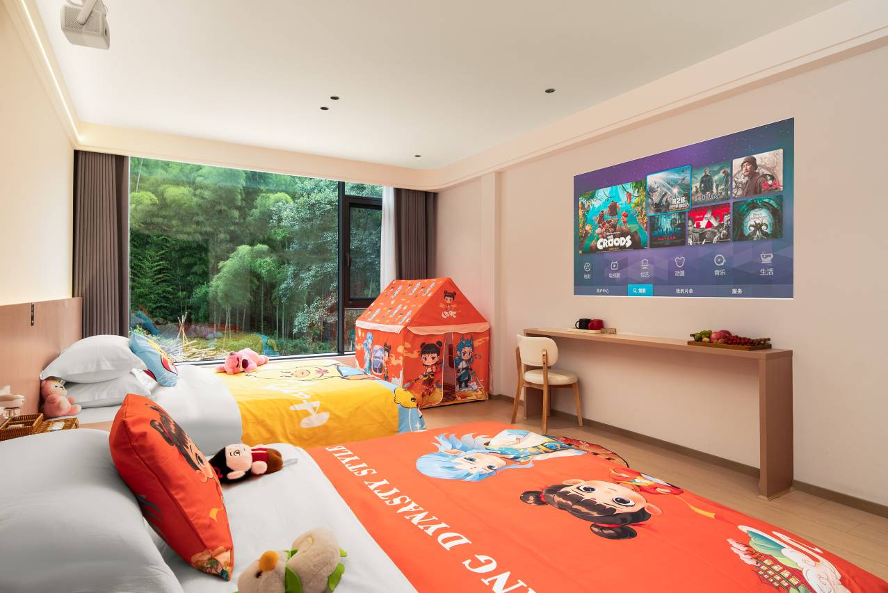 禧玥·智能影音·溪畔森居·度假美宿(水墨汀溪风景区店)图片