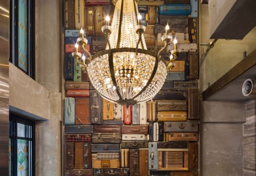 新蓝天旅栈外景图