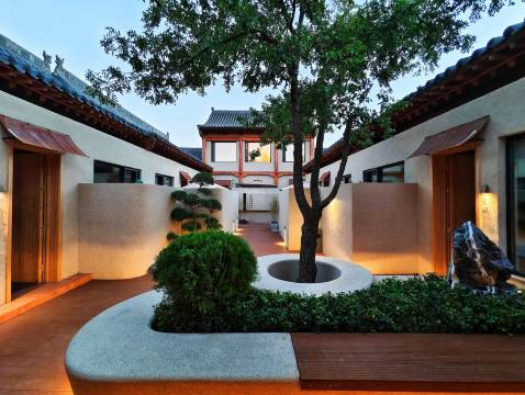 青墨·私汤·温泉民宿(忻州古城店)