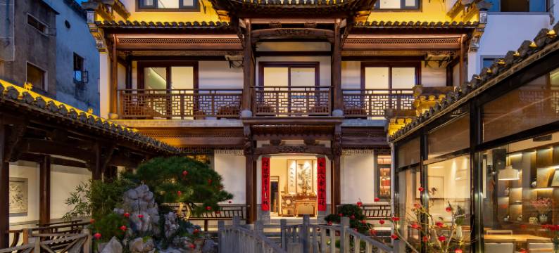 花筑·黄山东畴绿绕民宿(西溪南古村落店)图片