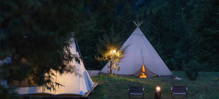 香格里拉Xwild·Camp集野营地(阿布吉措店)图片