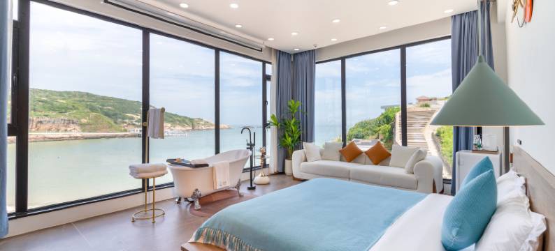 平日里•海景｜ SeasideMansionwithMarvel设计师民宿(嵊泗花鸟店)图片