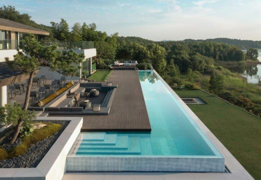 天目湖钓鱼台毕加索酒店外景图