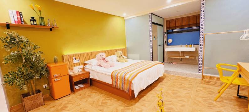 舒客花园民宿酒店(金鼎皇庄店)图片