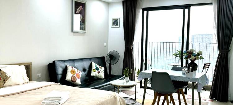Studio Vinhomes D'capitale love 119 Tran Duy Hung图片