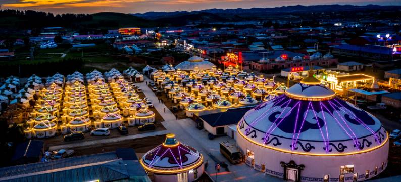 乌兰布统朵兰星空·Grassland·Starry Sky特色度假蒙古包图片