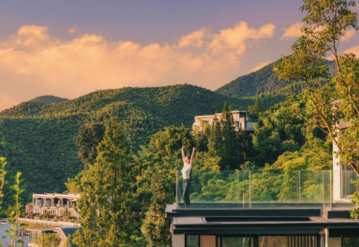 安吉离城度假村外景图