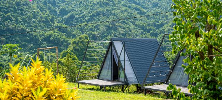 华平奥拉山农场住宿及豪华露营(Ora Hill Farmstay & Glamping Hoa Binh)图片