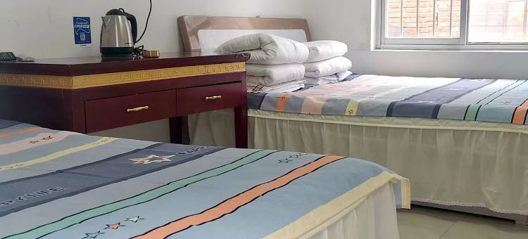 塞罕坝山水人家农家院图片