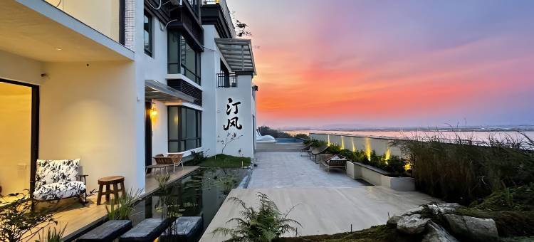 汀风湖景泳池度假美宿(白藤头海鲜市场店)图片