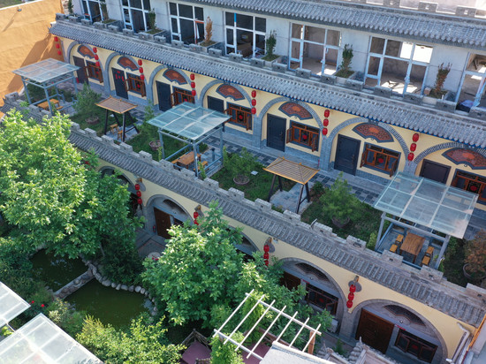 西安秦俑村窑洞庭院(兵马俑博物馆店)