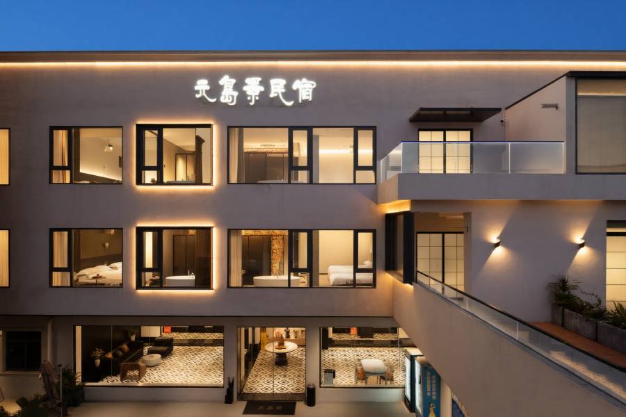 元島景·Oceanfront·沙灘海景·度假海墅(歐樂堡海洋王國樂園店)