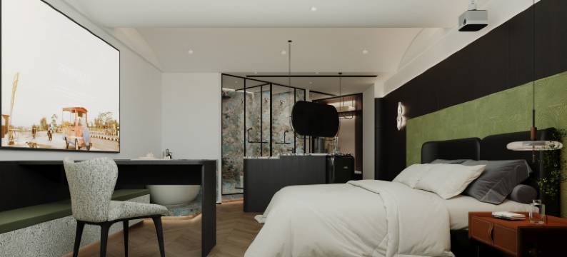 丽铂 La Arte Hotel艺术酒店(贵阳喷水池地铁站太平路网红街店)图片