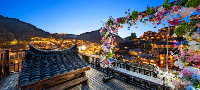 西江倾心阁全景民宿图片