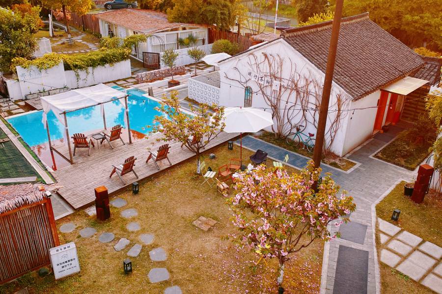 那年晚村|棲居江南花園庭院度假美宿(烏鎮西柵景區南門店)