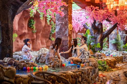三潮温泉小镇韩江江景酒店图片