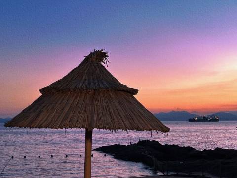 阿卡那拉·橘子海日落美宿图片