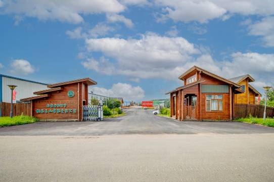 呼伦贝尔根河根林木屋宾馆