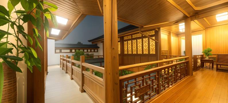 枕畔・忆和顺・水榭天井丨传承古院・180°花园观景美宿(和顺古镇店)图片