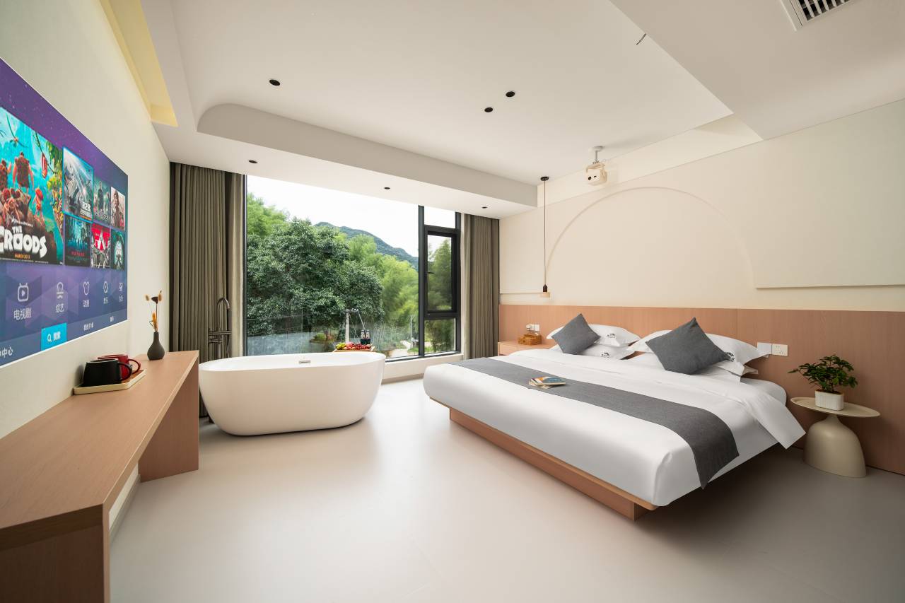 禧玥·智能影音·溪畔森居·度假美宿(水墨汀溪风景区店)图片