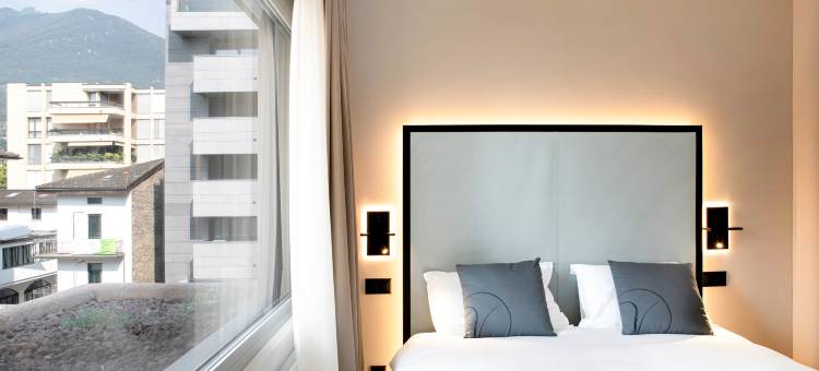 VISIONAPARTMENTS 卢加诺(VISIONAPARTMENTS Lugano - contactless check-in)图片