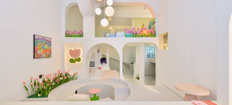 Sweet dreams·好梦景观影音智能｜设计师艺术民宿(花果园店)图片