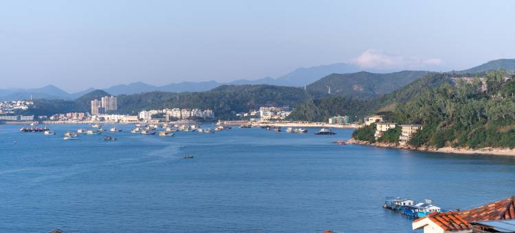 珊瑚海墅·夕浪鎏金独栋沙滩全海景庭院别墅(深圳南澳店)图片