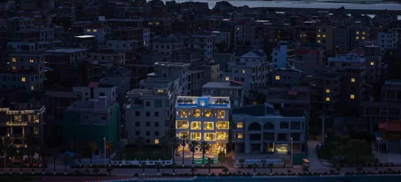 湄洲岛•屿念WAVESWEPT•MISTYSEA•无边泳池海景民宿(莲池澳沙滩店)图片