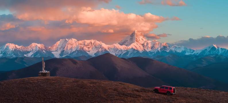 康定古碉观景民宿图片