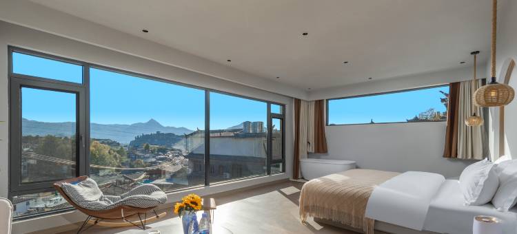 沙漏与君·Sunny·观古城全景智能美宿(丽江古城北门店)图片