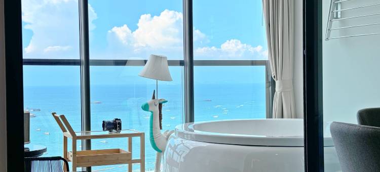 芭提雅EDGE中央海景假日(中央商场步行街店)(EDGE Central Sea View Holiday inn· Infinity Pool · 180 ° Panoramic Sea View (Pattaya Beach ))图片