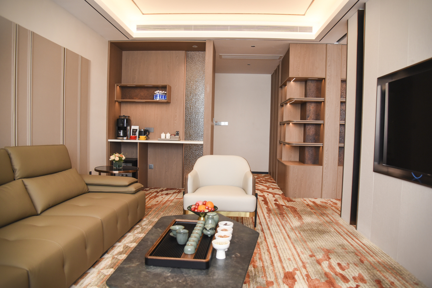 Wutai Mountain Huahui Junlan Manor Over view